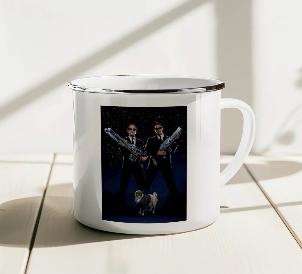 MIB tazza in smalto da nabakumov