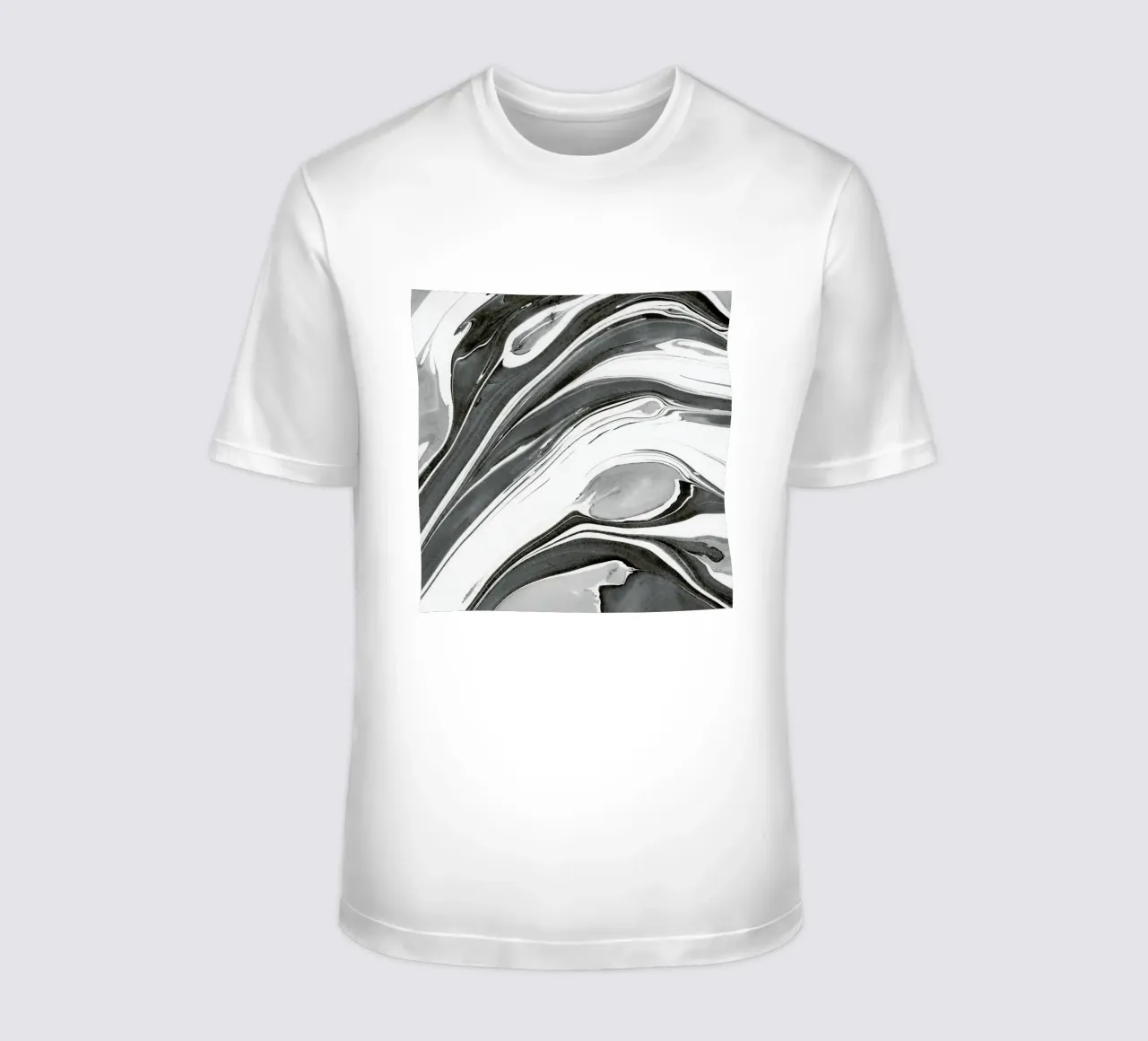 Ink Marbling 02 t-shirt by amini54