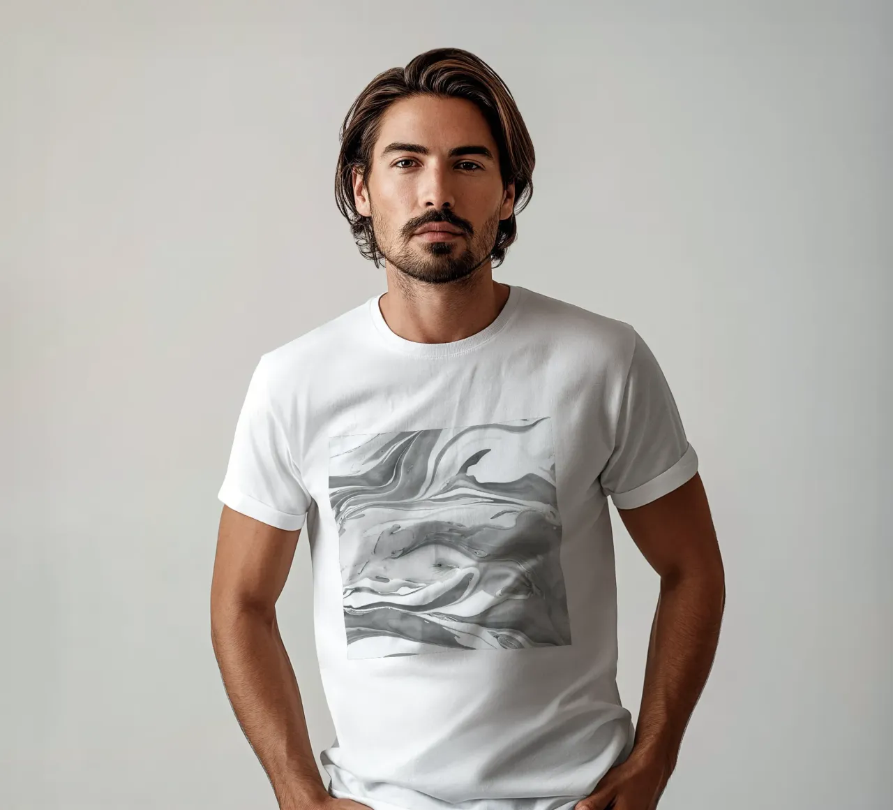 Ink Marbling 05 t-shirt da amini54