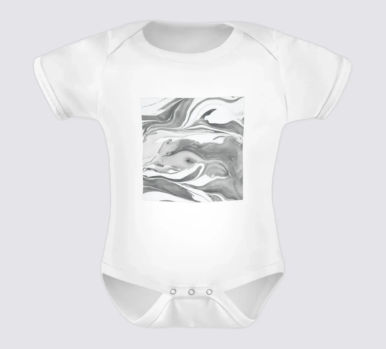 Ink Marbling 05 body neonato maniche corte da amini54
