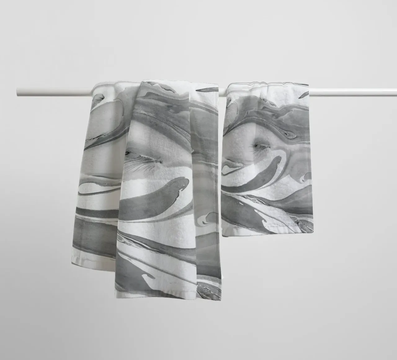 Ink Marbling 05 asciugamano da bagno da amini54