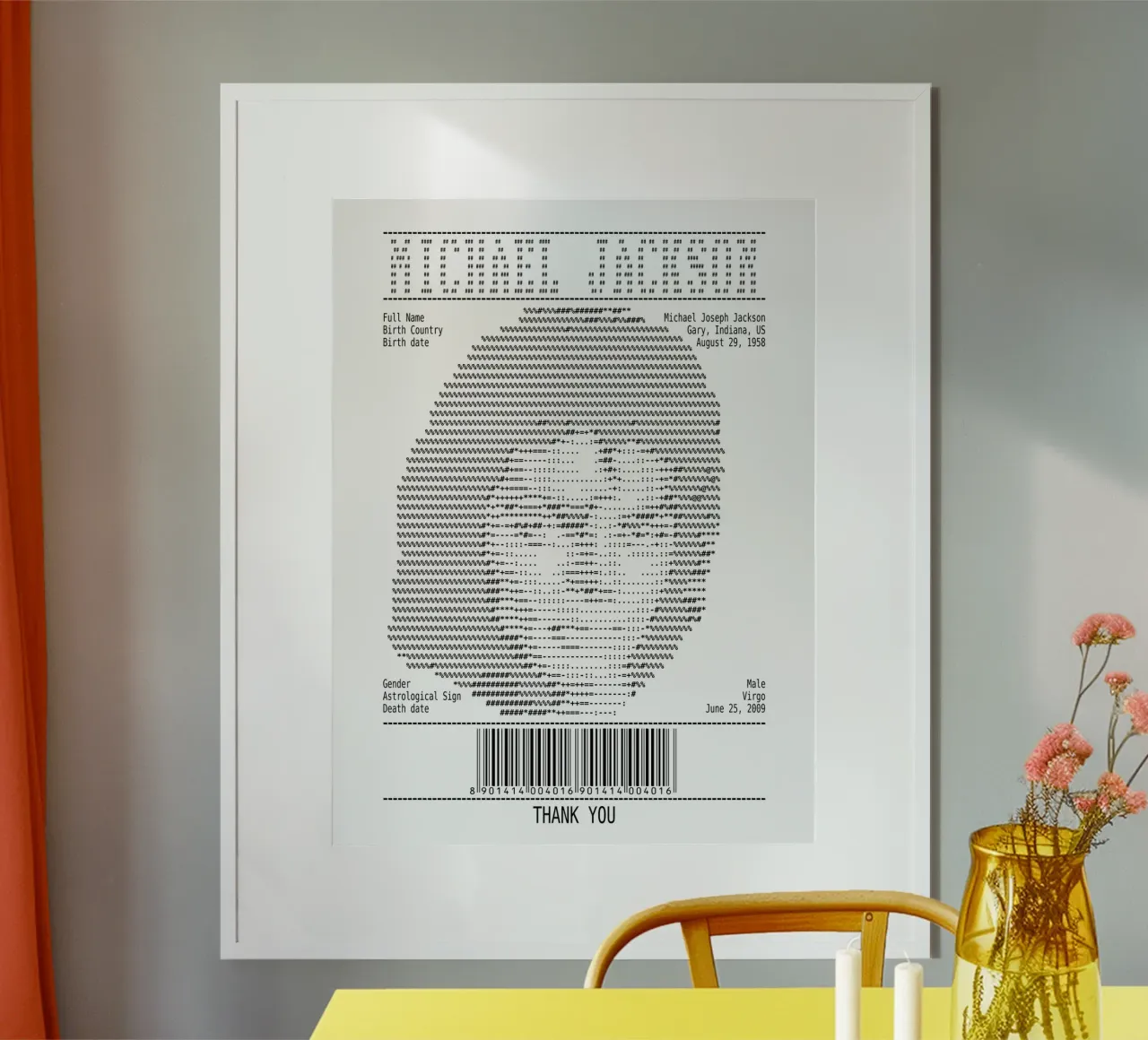 Kunst der Quittung - Michael Jackson Poster von Doa Project