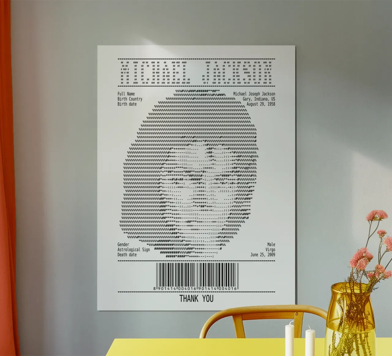 Kunst der Quittung - Michael Jackson Poster von Doa Project
