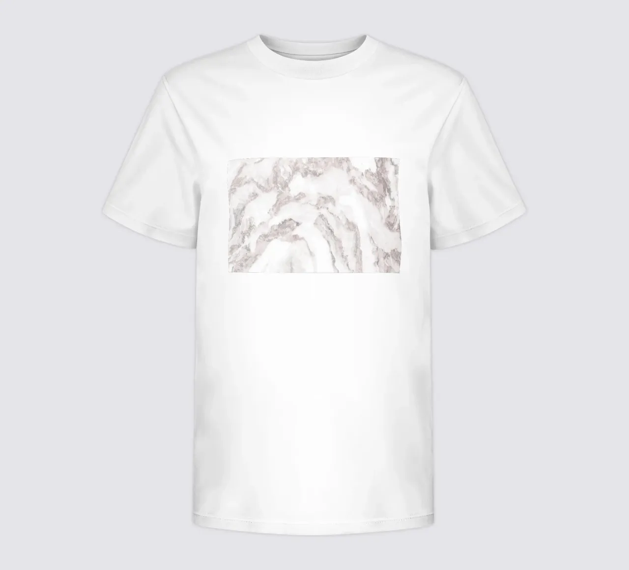 White Marble Mountain 01 kids t-shirt by amini54
