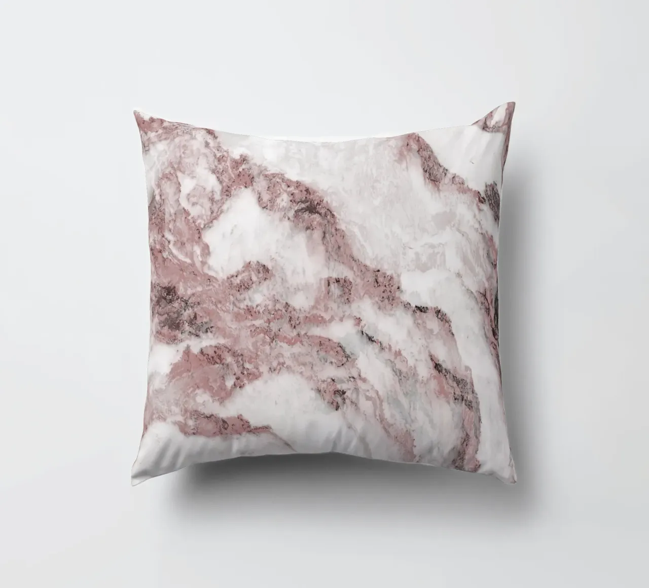 Roze marmeren berg kussen van amini54