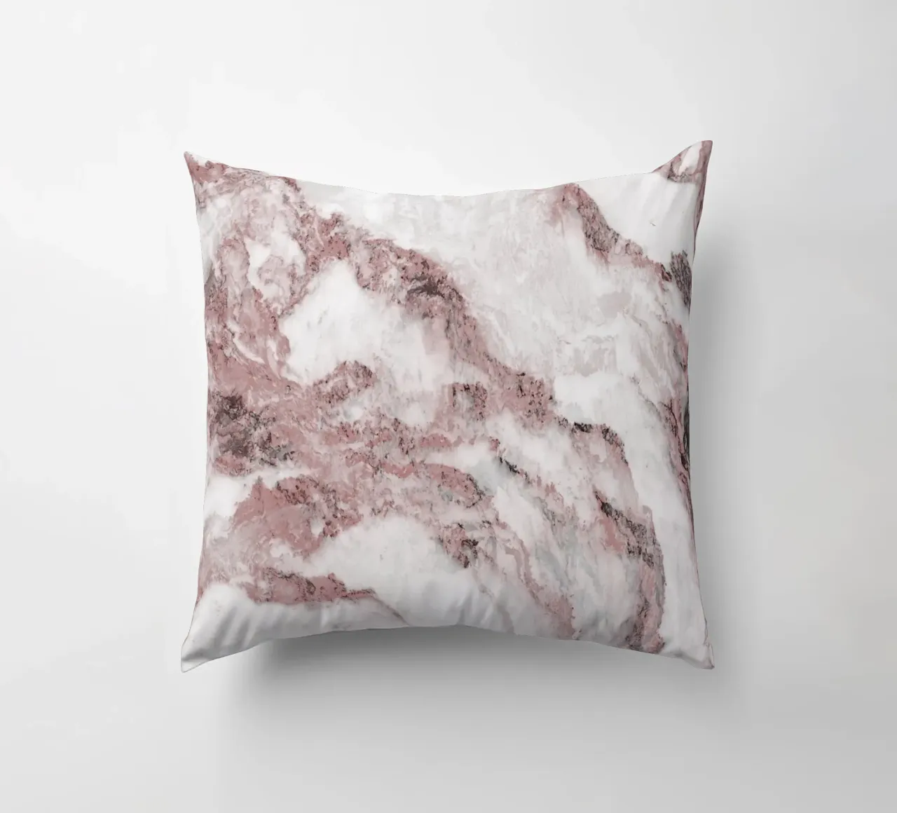 Roze marmeren berg kussen van amini54