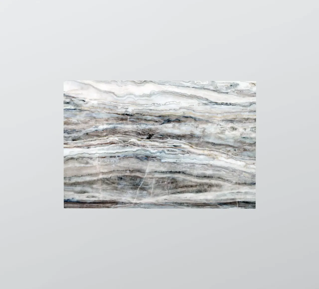 Blue and White Marble 01 sticker by amini54