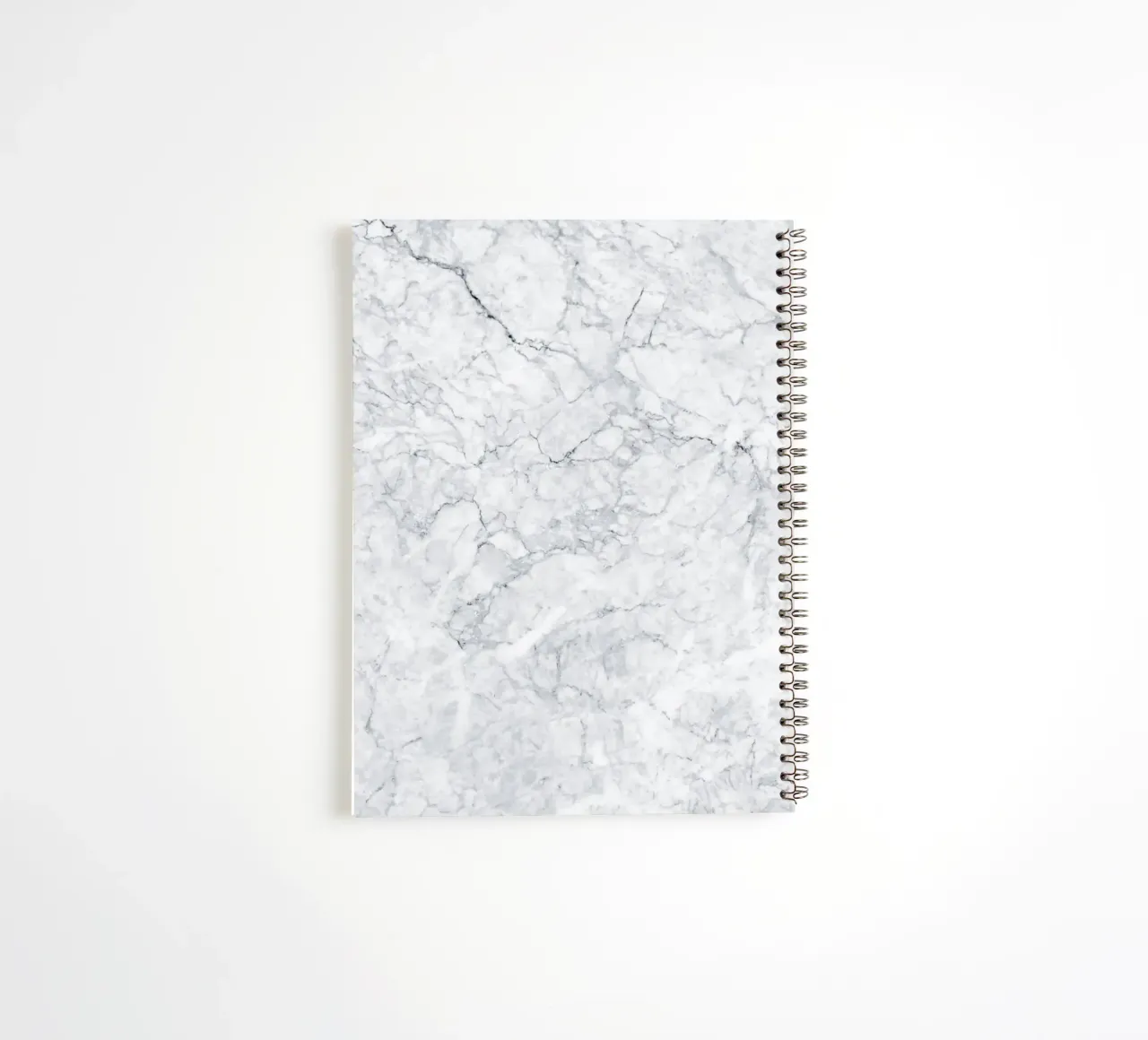 Marble Texture 03 spiral notebook by amini54