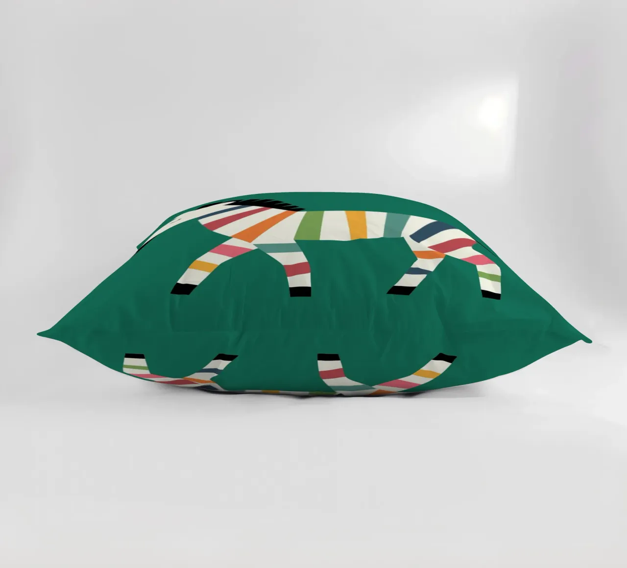 Zebra arcobaleno cuscino da Andy Westface