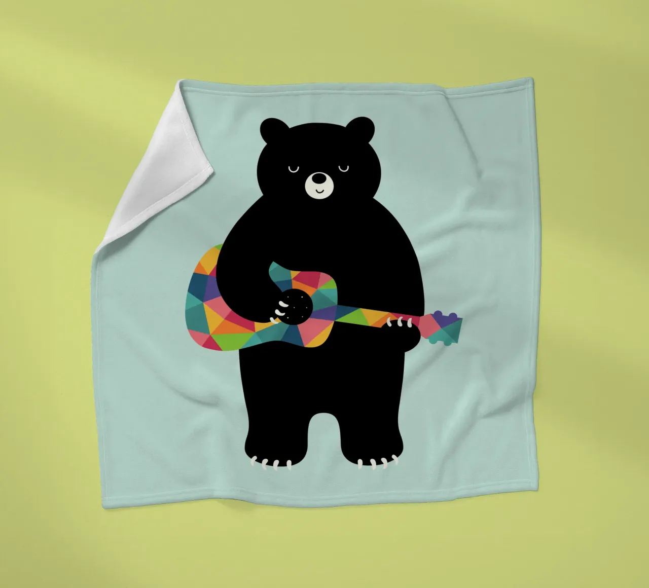Canzone felice coperta in pile da Andy Westface