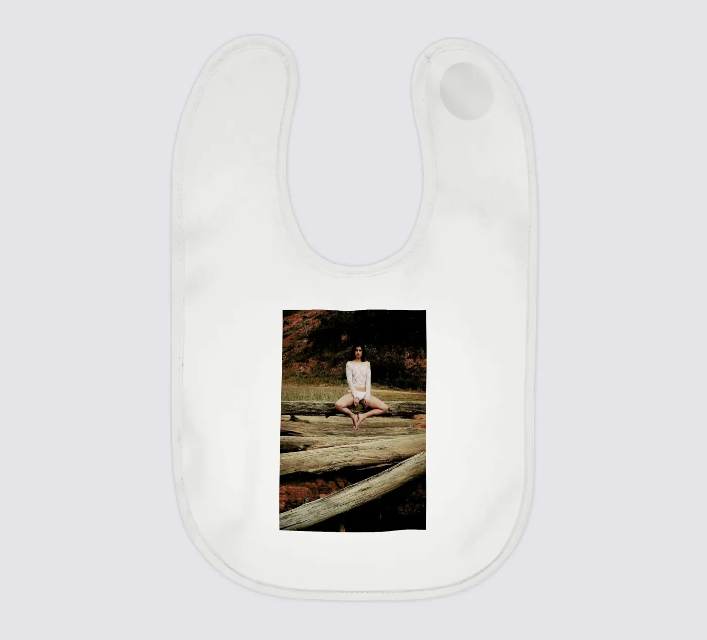 Legs baby bib by Dani L.