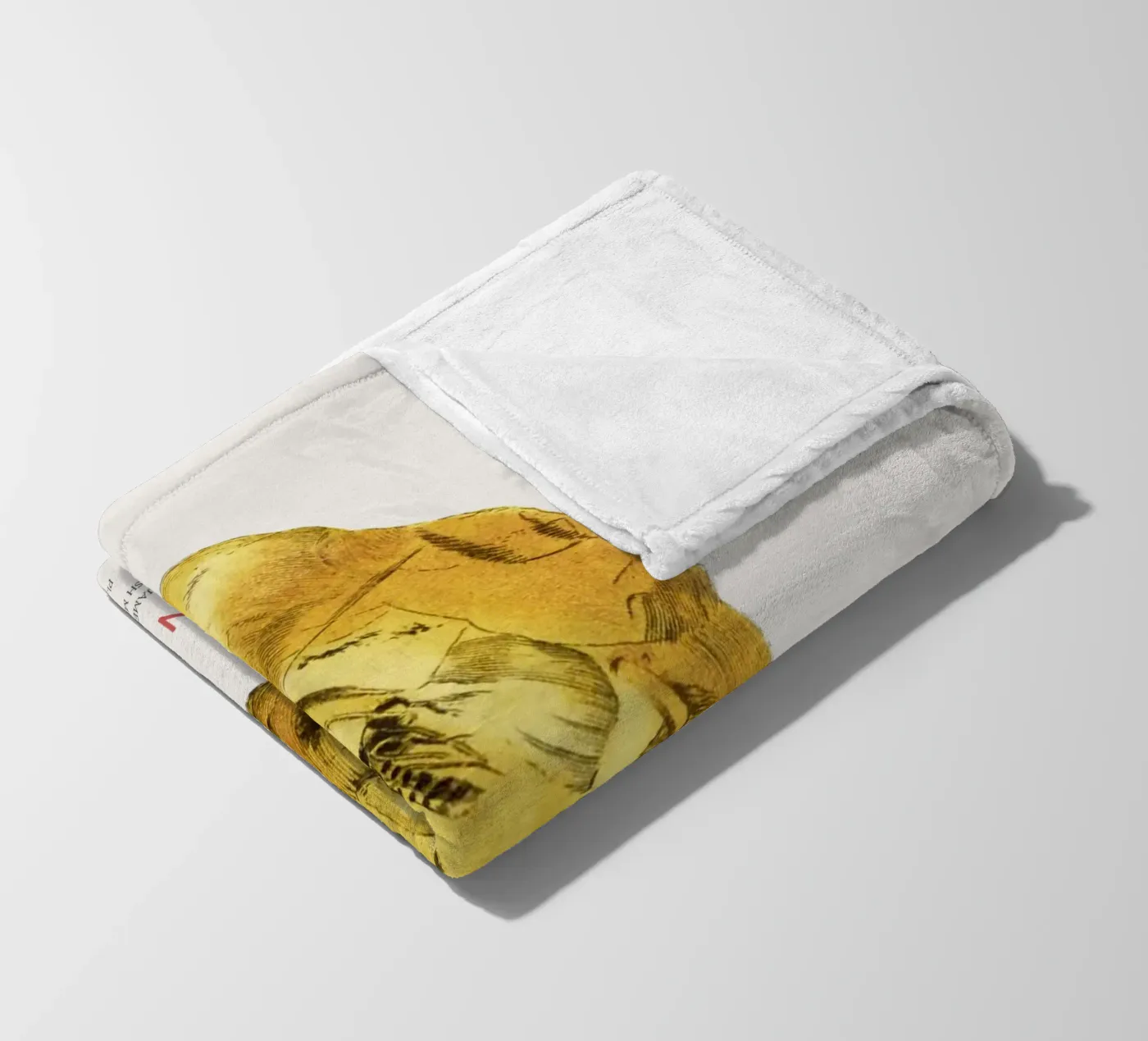 Bernstein oder Bitumen Succinum Fleecedecke von Vintagrafica