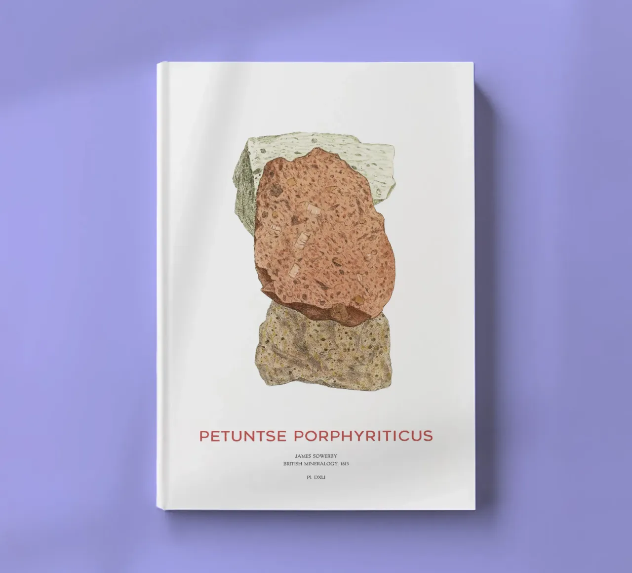 Porphyry or Petuntse Porphyriticus notebook by Vintagrafica