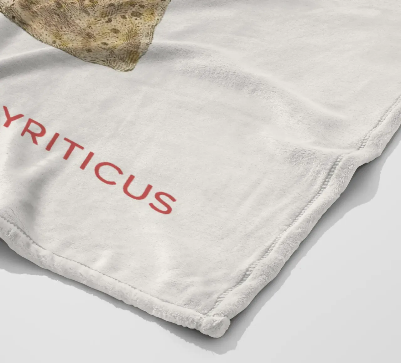 Porphyry or Petuntse Porphyriticus fleece blanket by Vintagrafica
