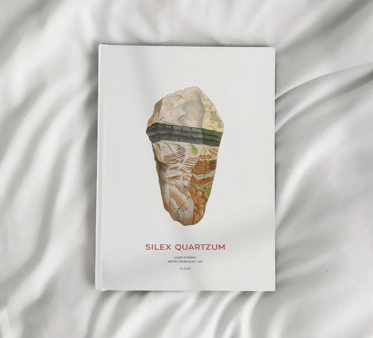 Jaspis oder Silex-Quarz Notizbuch von Vintagrafica