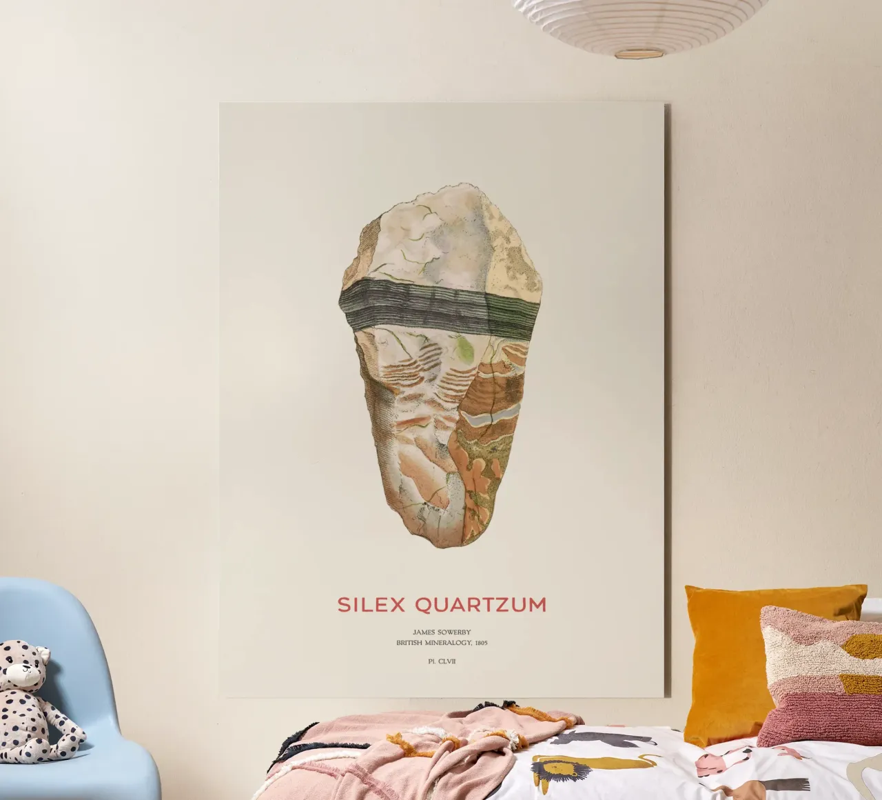 Jasper or Silex Quartzum alu-dibond by Vintagrafica