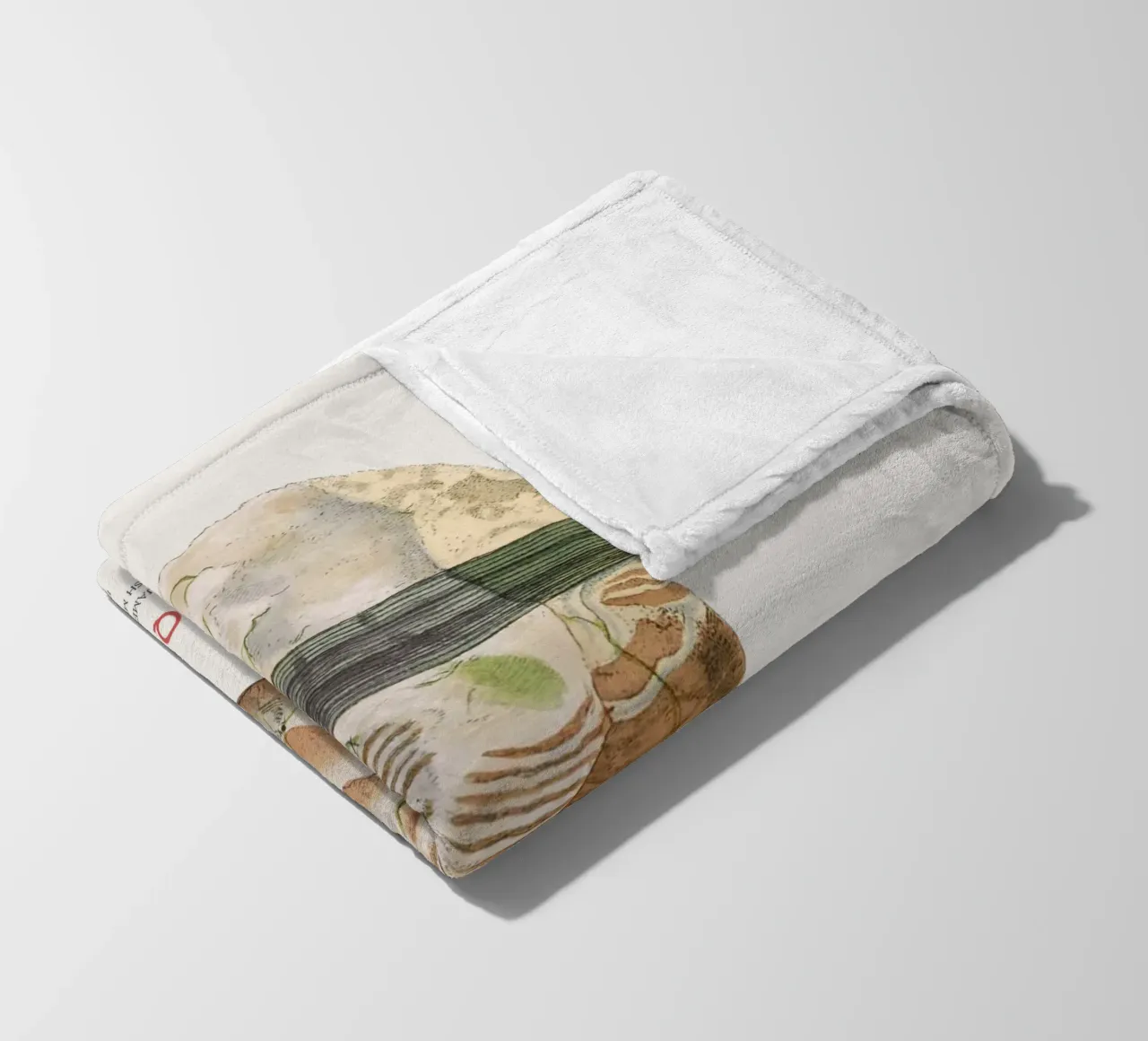 Jaspis oder Silex-Quarz Fleecedecke von Vintagrafica
