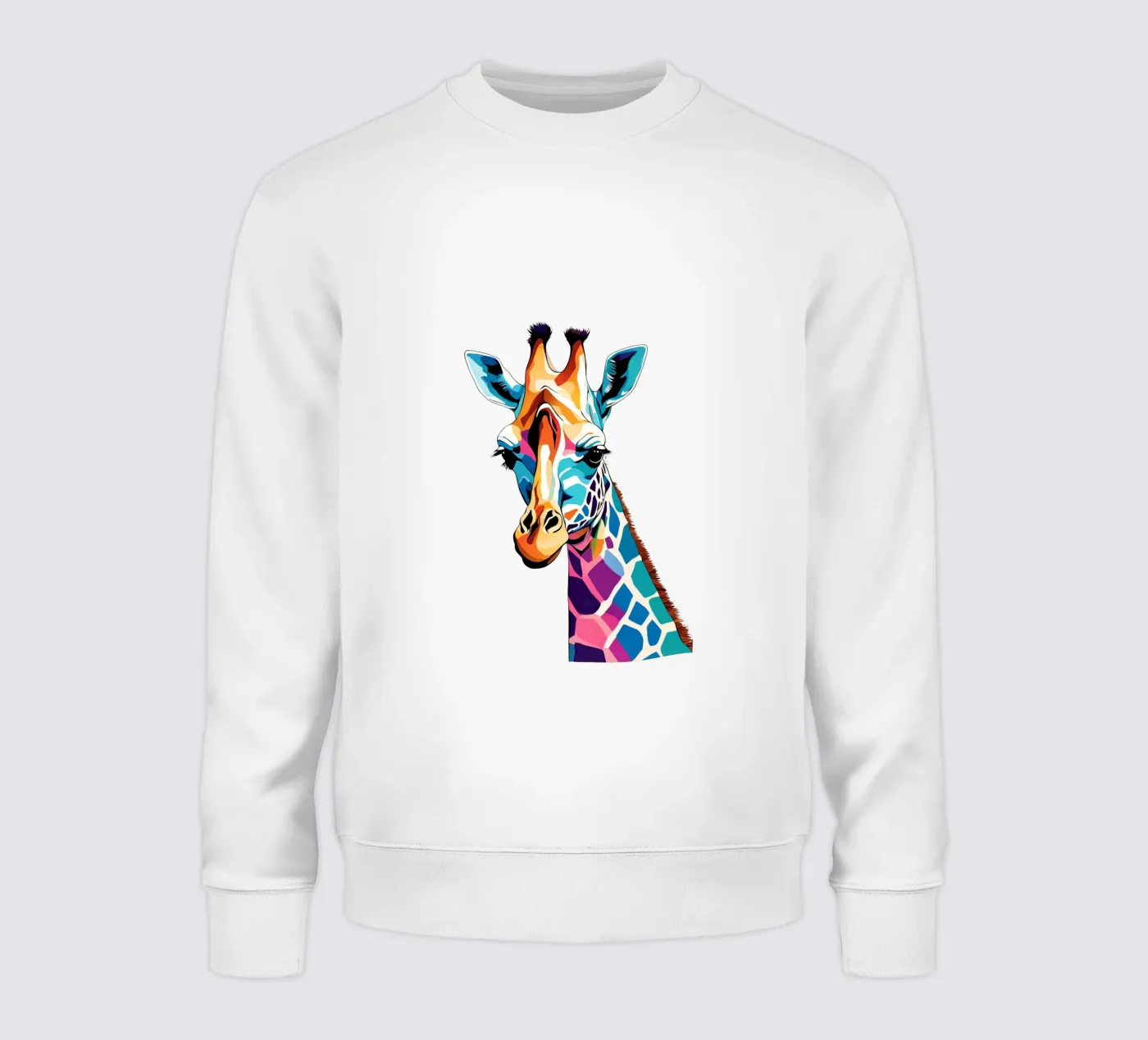 "Giraffa prismatica" felpa da Doodle Dreams Art