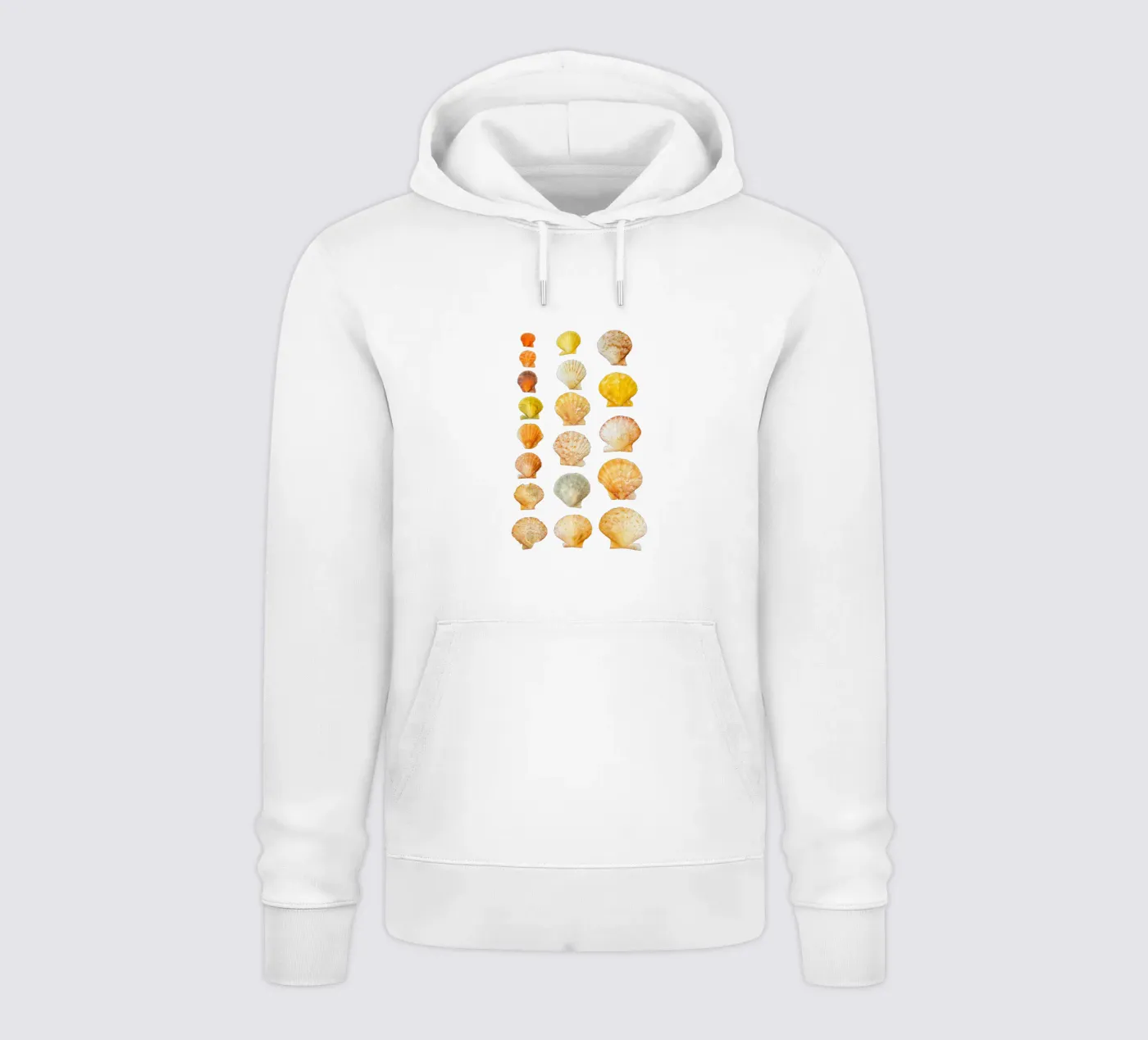 Seashells hoodie by Curious Collections by Marielle Leenders