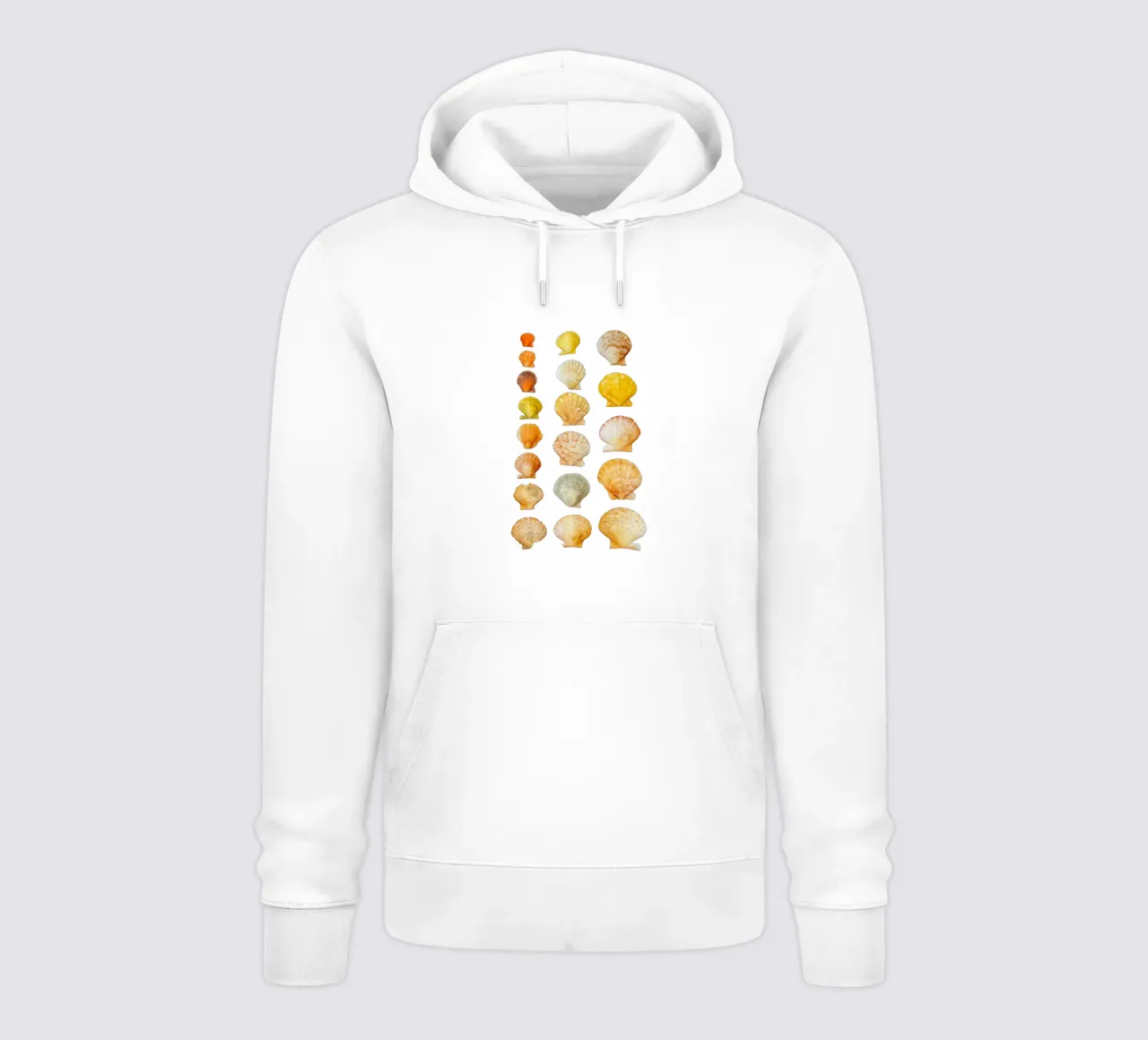 Conchiglie felpa con cappuccio da Curious Collections by Marielle Leenders