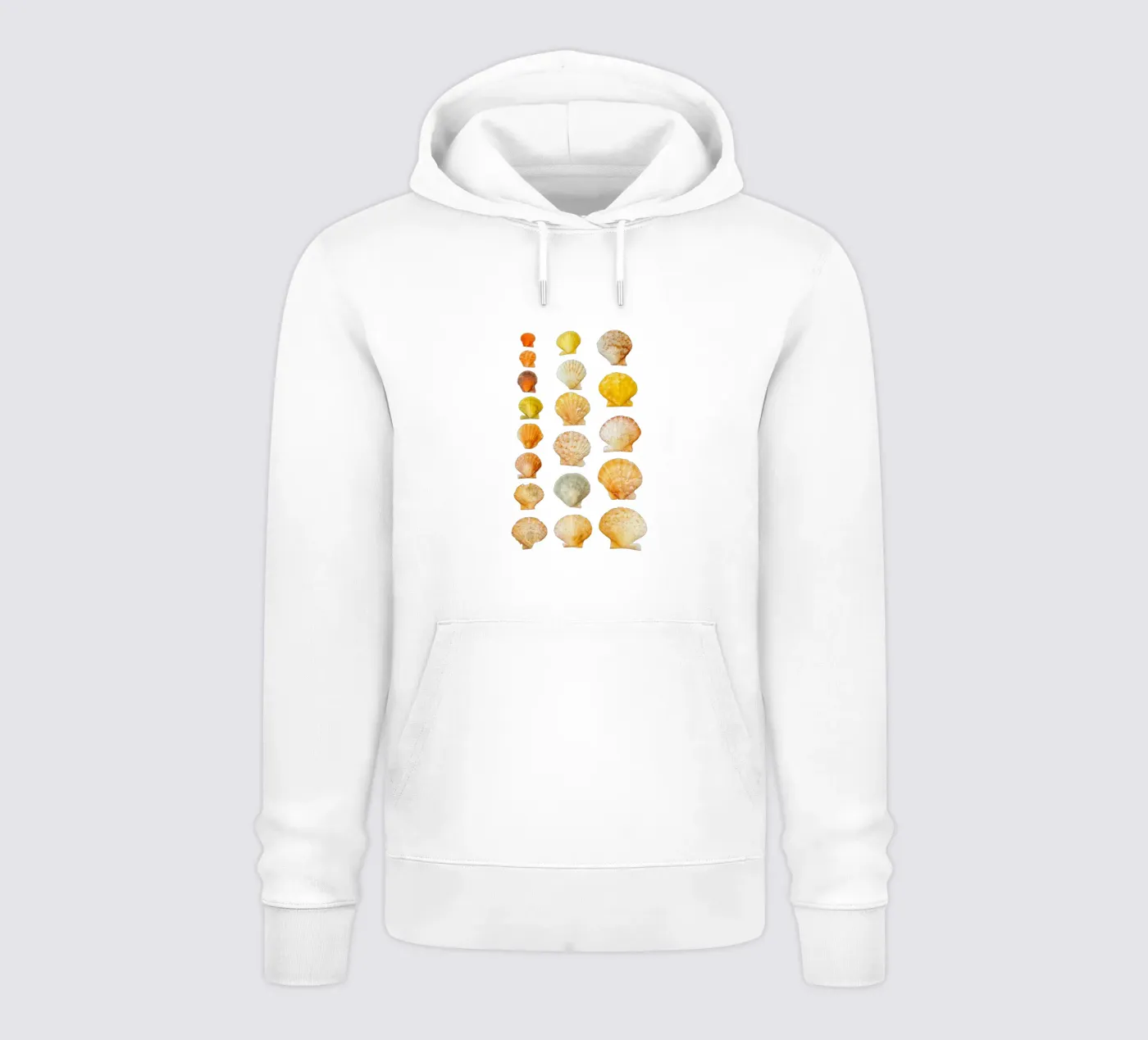Seashells hoodie by Curious Collections by Marielle Leenders