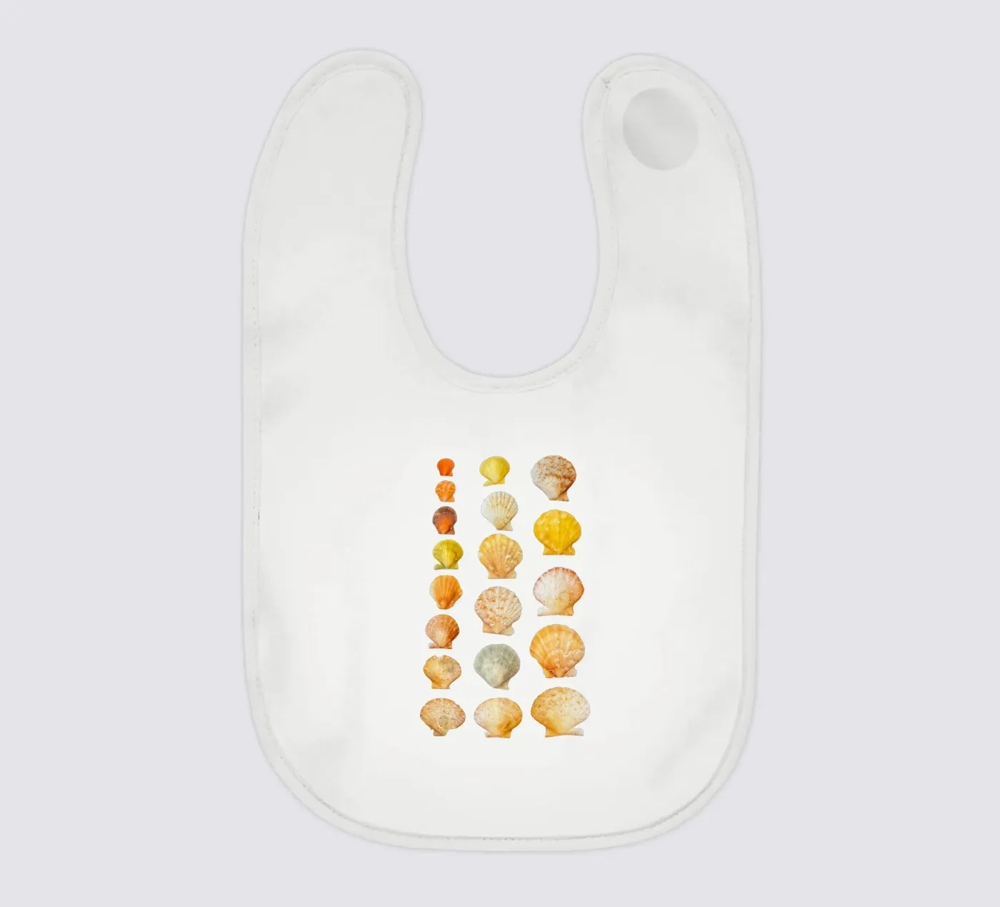 Seashells Babylätzchen von Curious Collections by Marielle Leenders