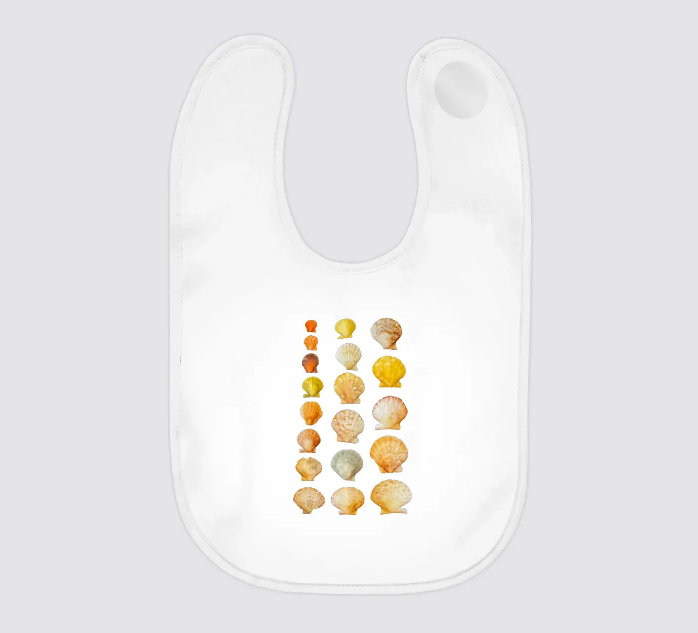 Seashells Babylätzchen von Curious Collections by Marielle Leenders