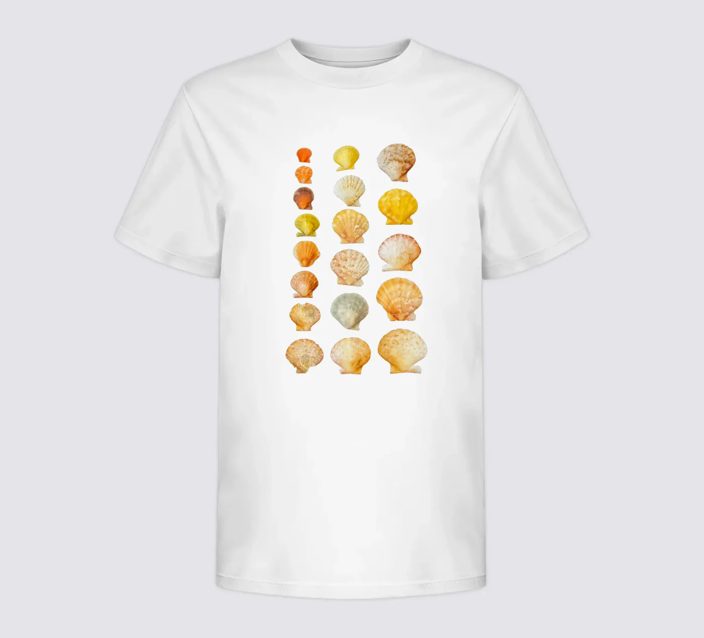 Seashells Kinder T-Shirt von Curious Collections by Marielle Leenders