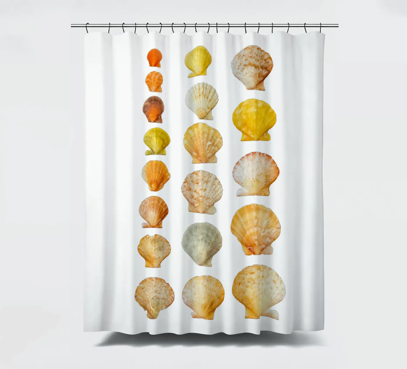 Seashells tenda da doccia da Curious Collections by Marielle Leenders