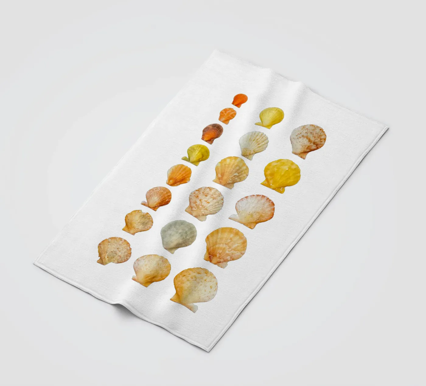 Seashells fleecedeken van Curious Collections by Marielle Leenders