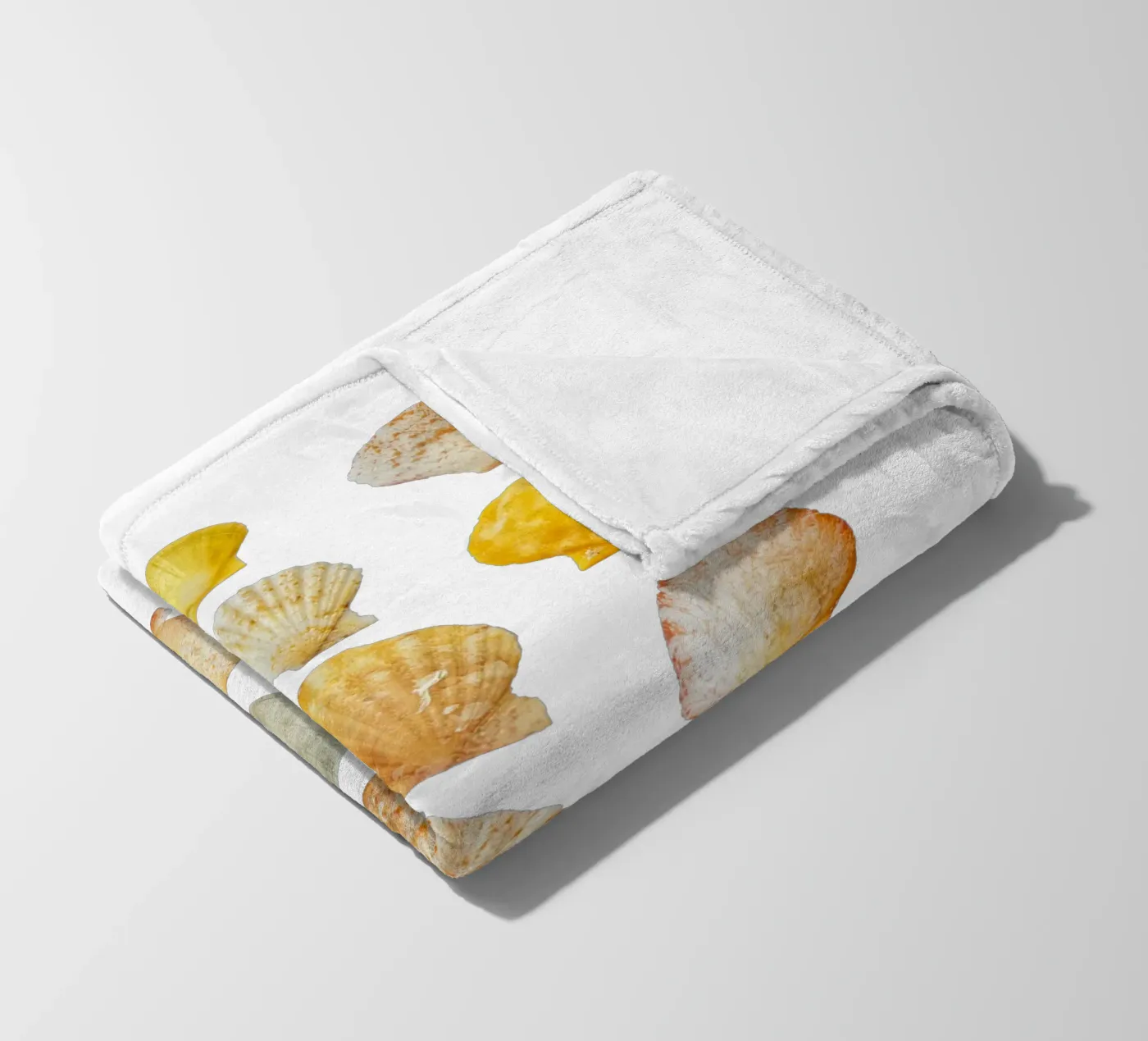 Seashells fleecedeken van Curious Collections by Marielle Leenders