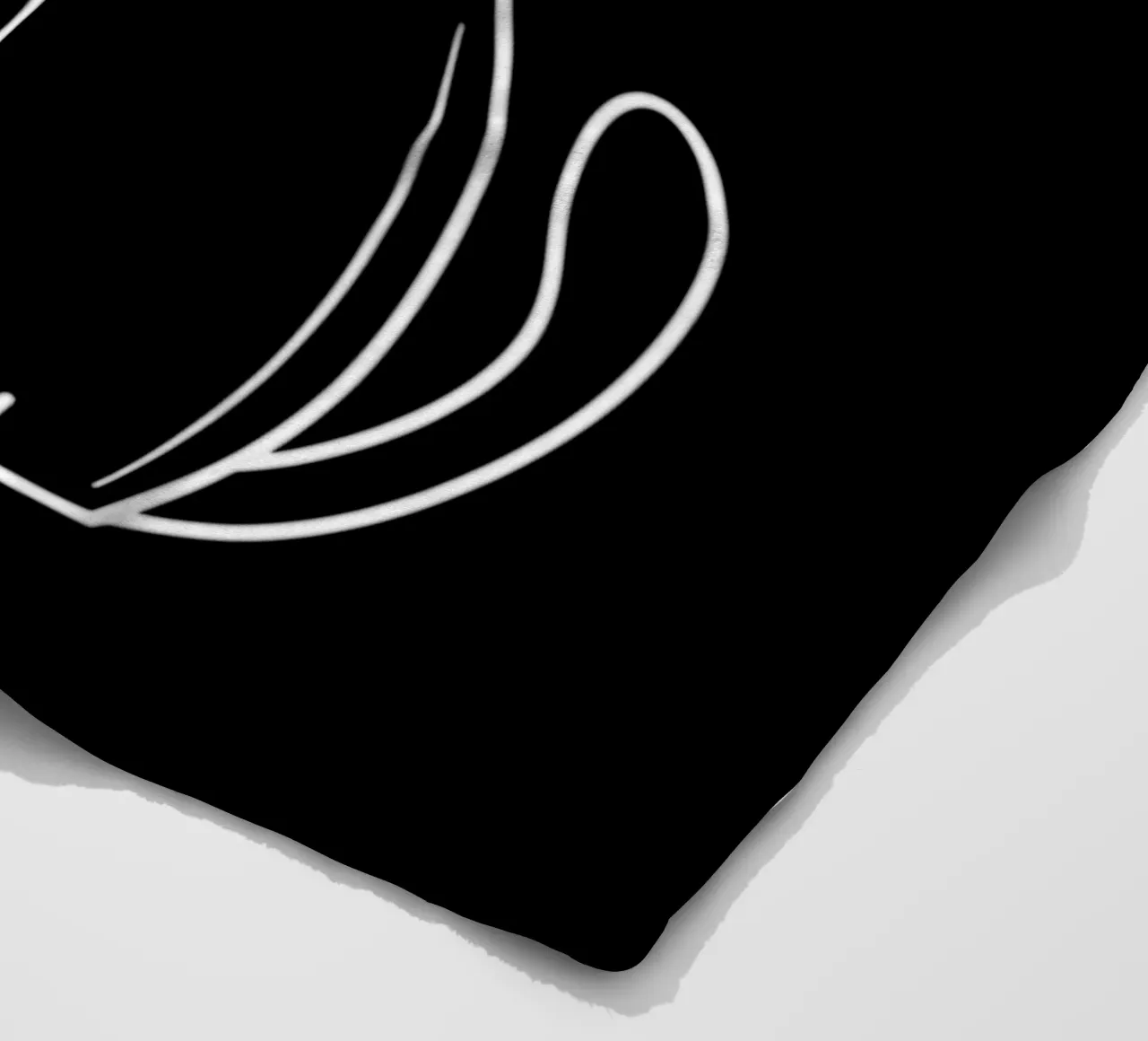 Black cat in the night fleece blanket by Autofocus