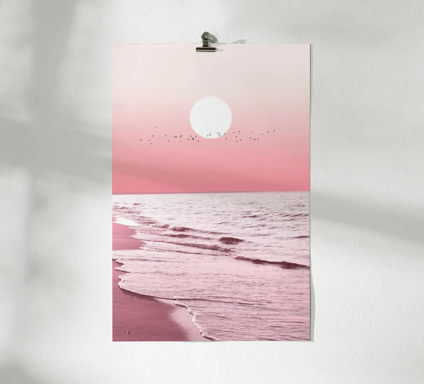 Pink beach poster da BAINAI MARITIM