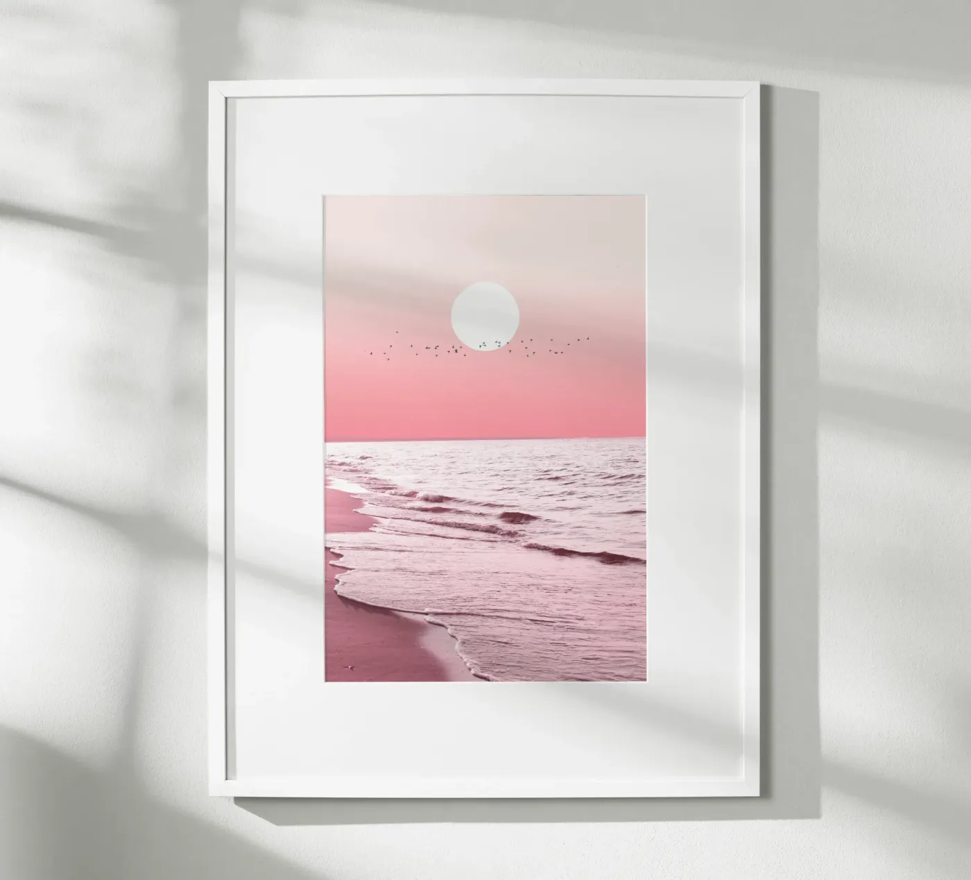 Pink beach poster da BAINAI MARITIM