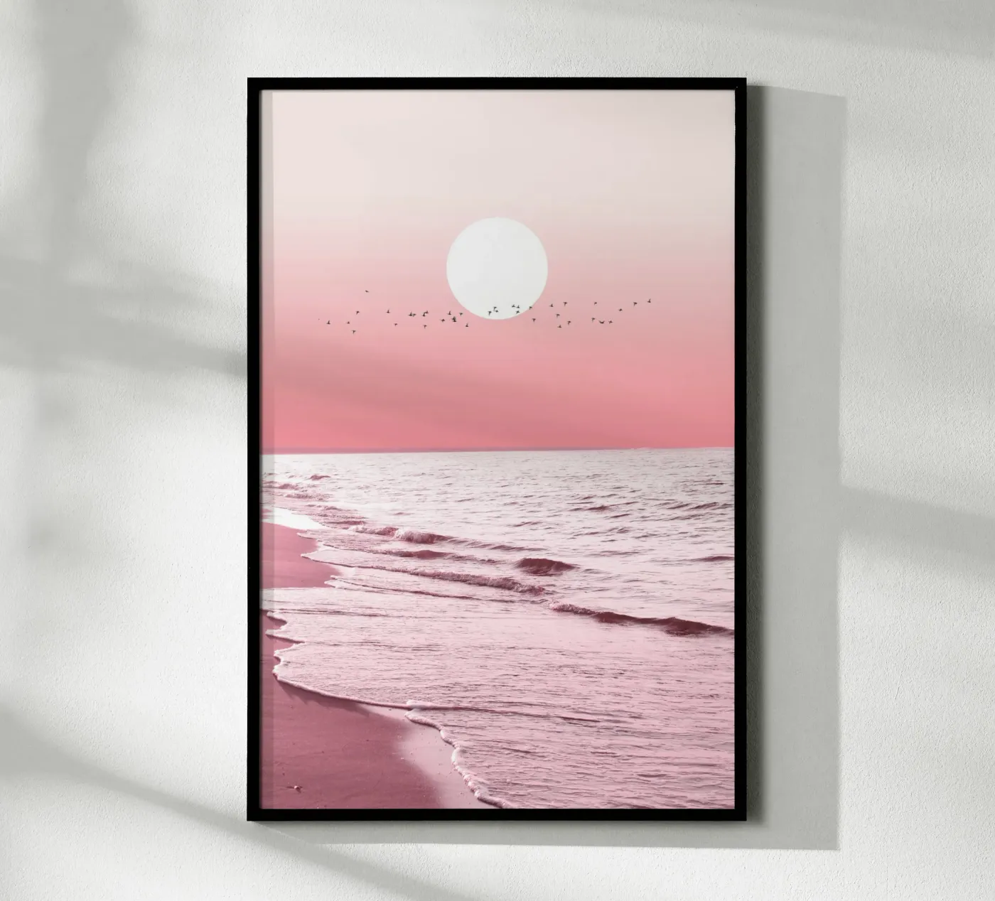 Pink beach poster da BAINAI MARITIM
