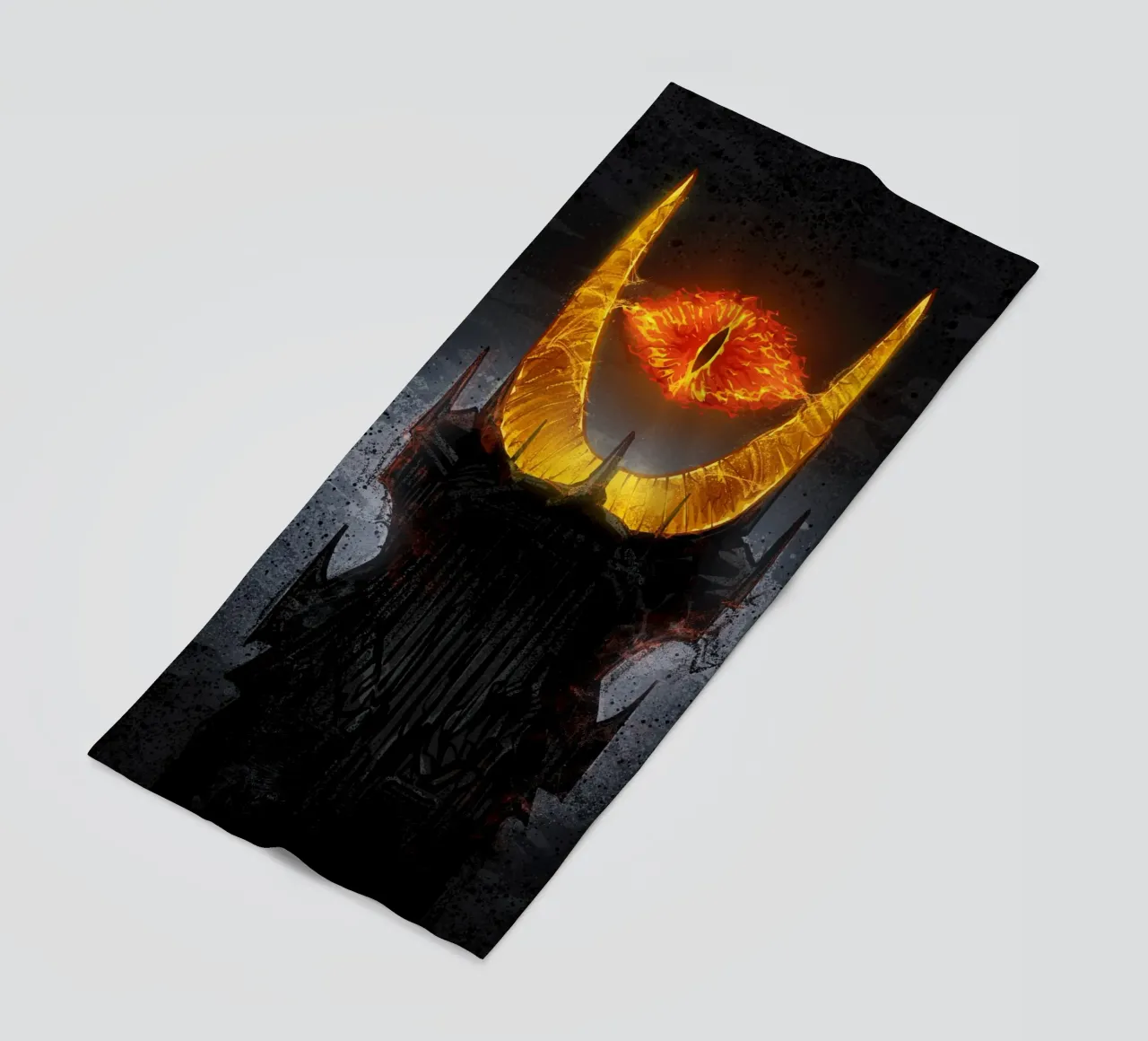 Barad-dûr Strandtuch von nabakumov