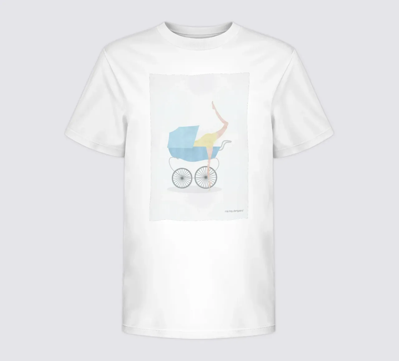 No More Waiting #2 kids t-shirt by Mie Frey Damgaard