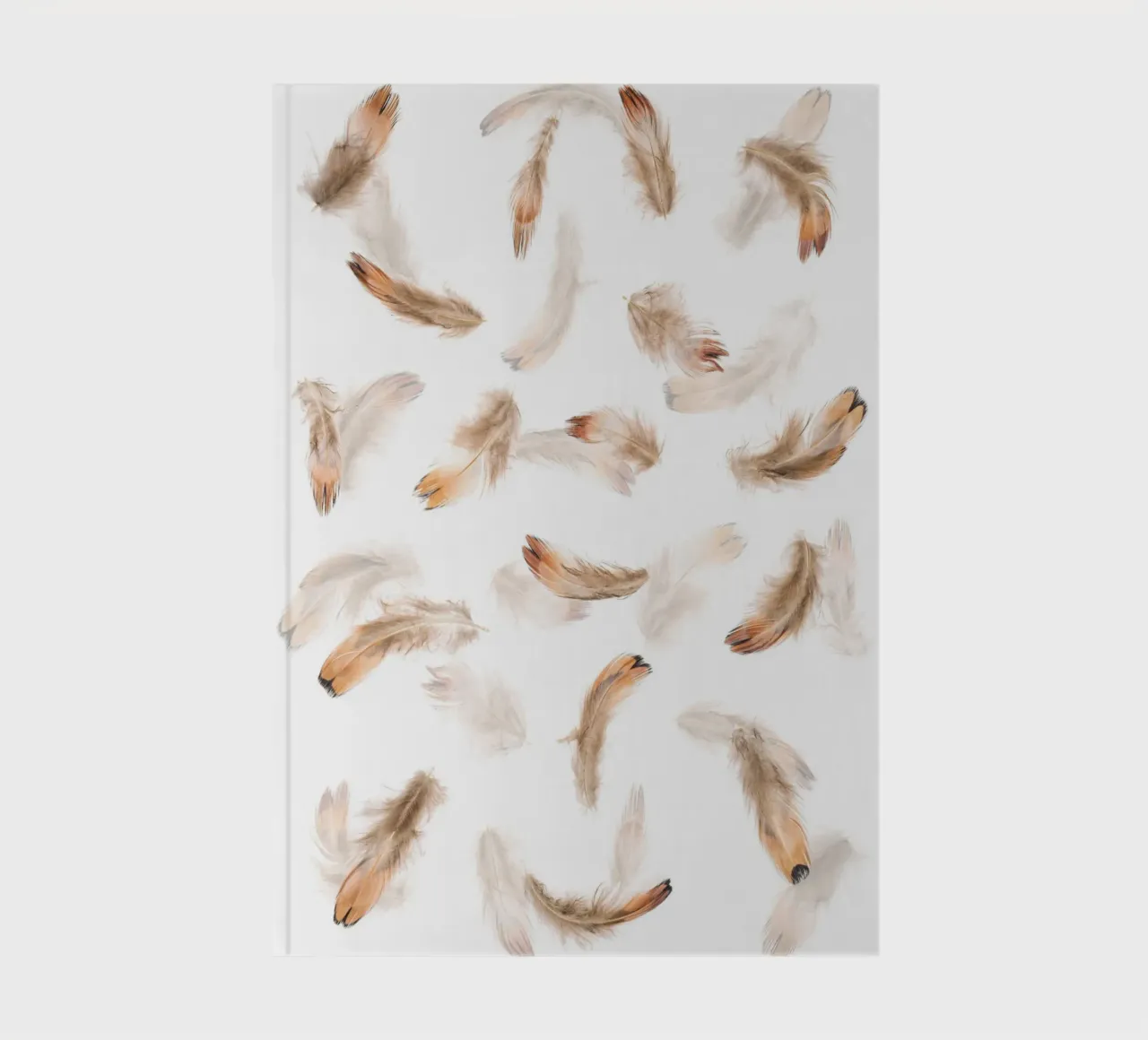 Feathers notebook by Curious Collections by Marielle Leenders