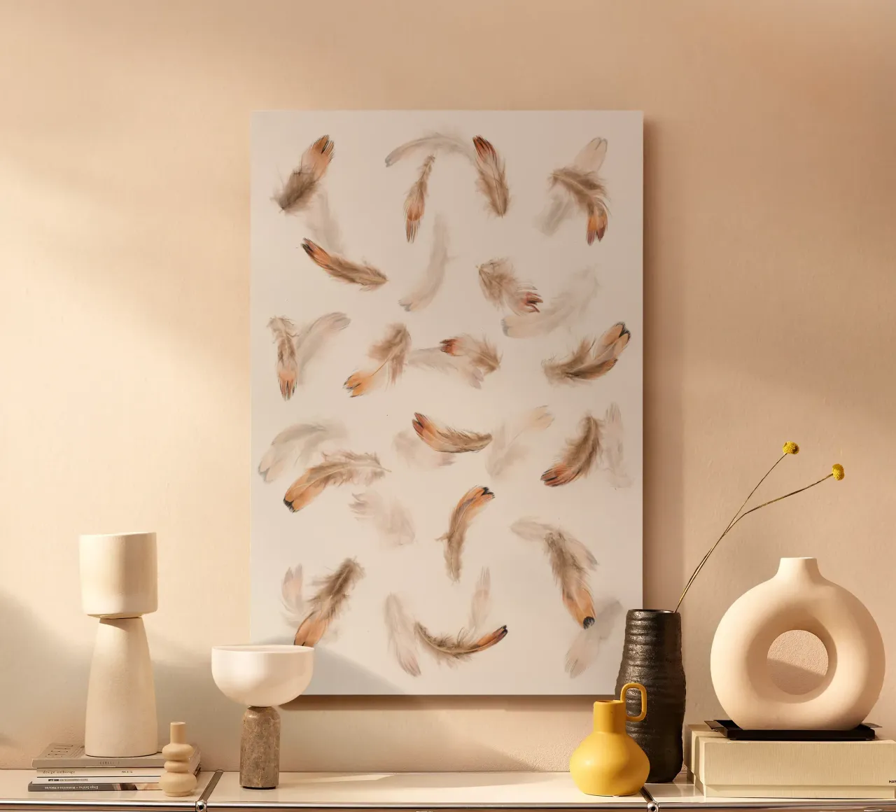 Piume alluminio dibond da Curious Collections by Marielle Leenders