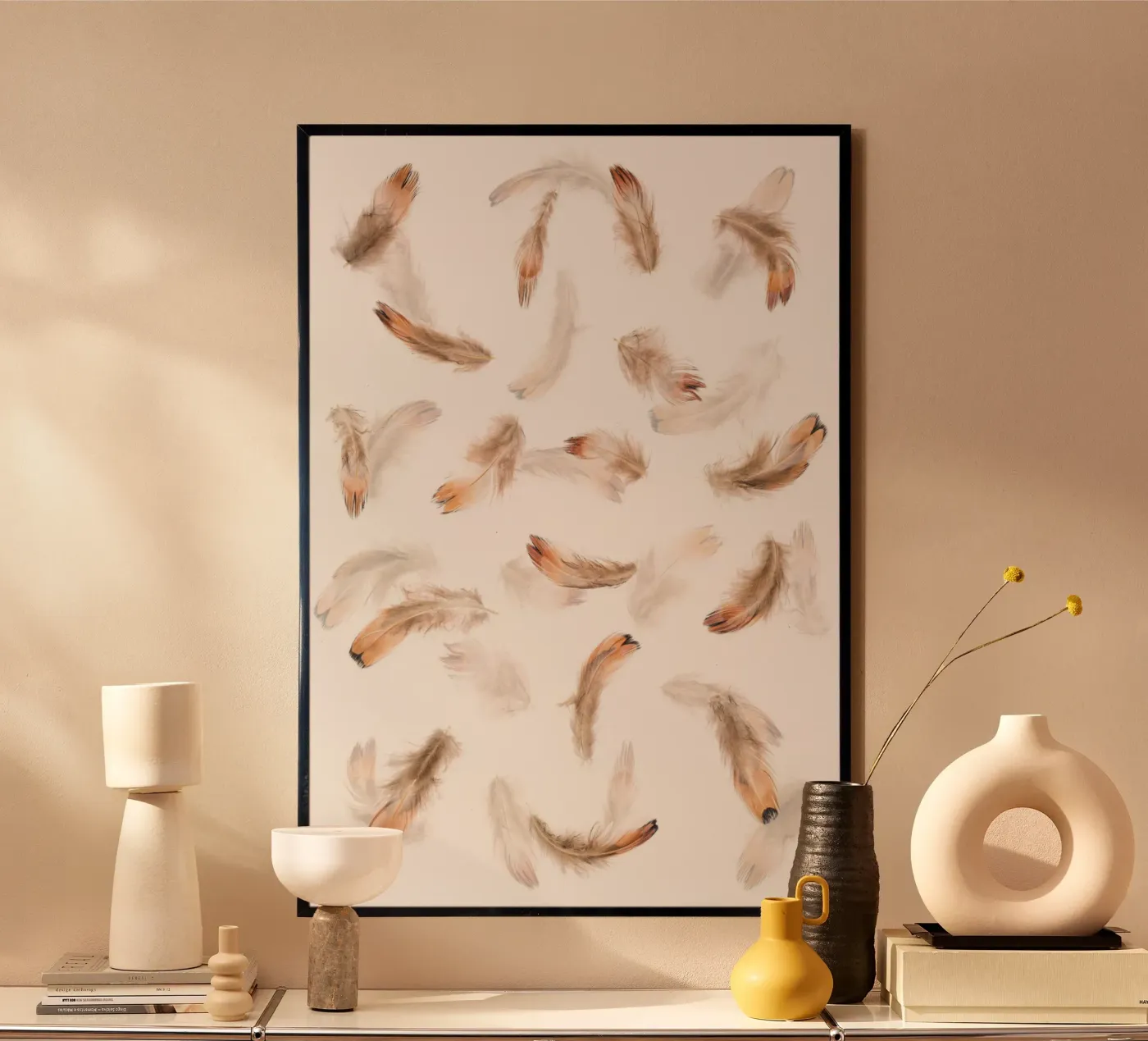 Veren poster van Curious Collections by Marielle Leenders