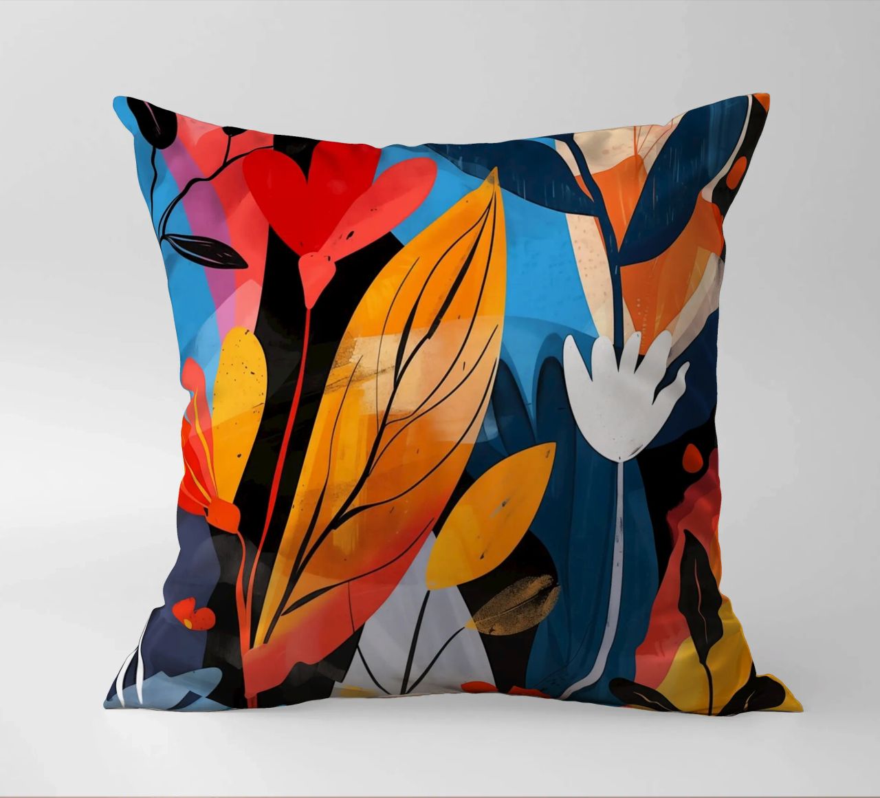 Design ottimistico delle piante in stile boho cuscino da Autofocus