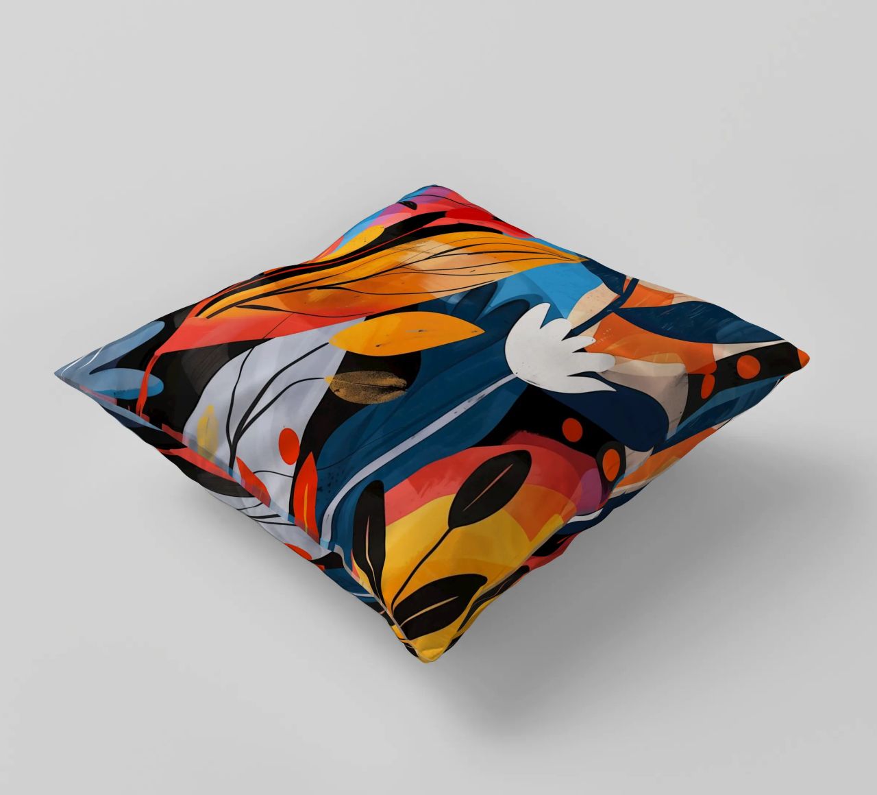 Design ottimistico delle piante in stile boho cuscino da Autofocus