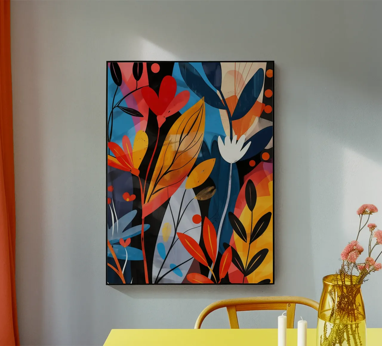 Design ottimistico delle piante in stile boho plexiglass da Autofocus