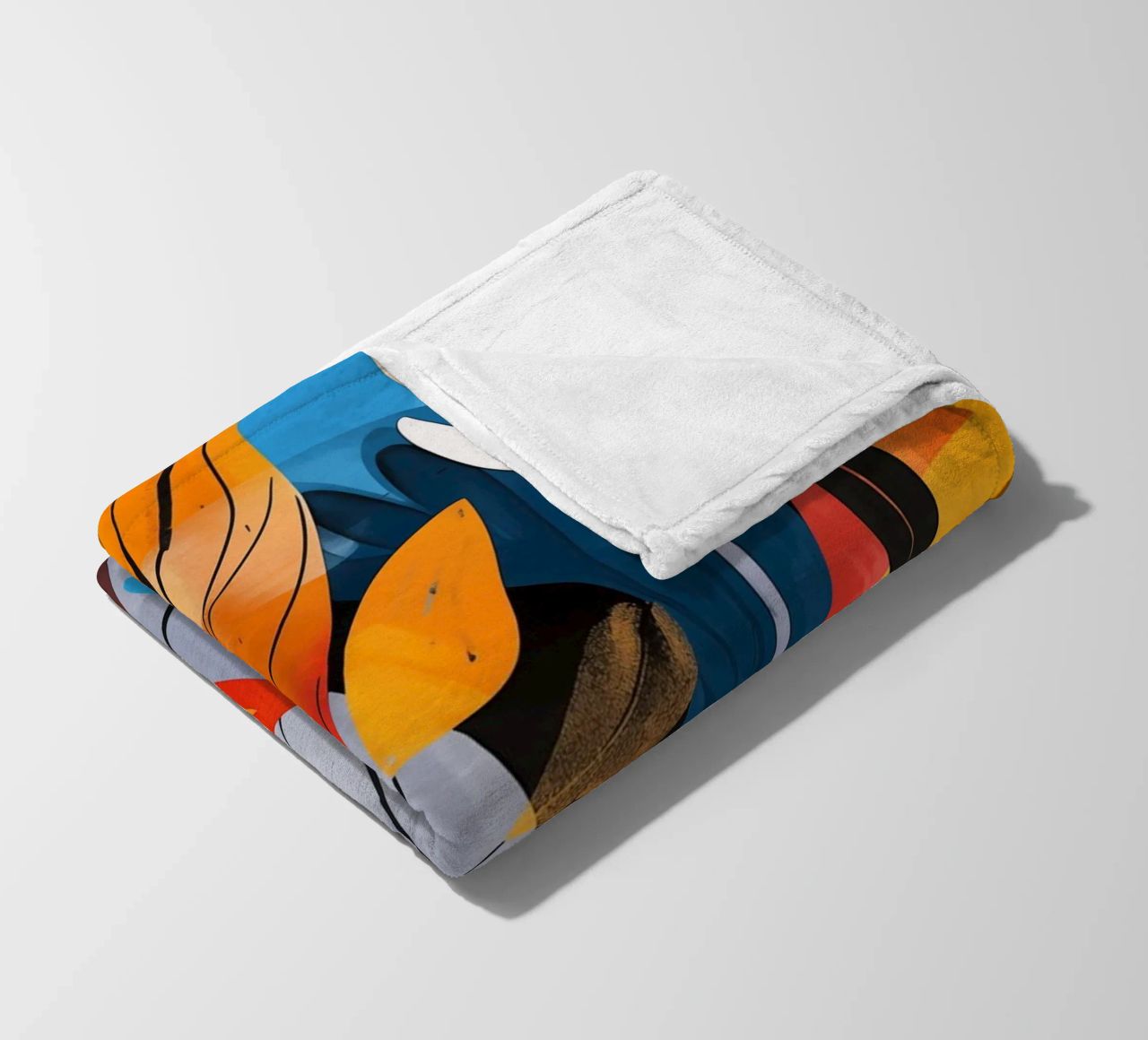 Design ottimistico delle piante in stile boho coperta in pile da Autofocus