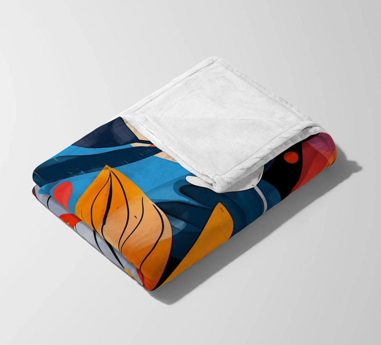 Design ottimistico delle piante in stile boho coperta in pile da Autofocus