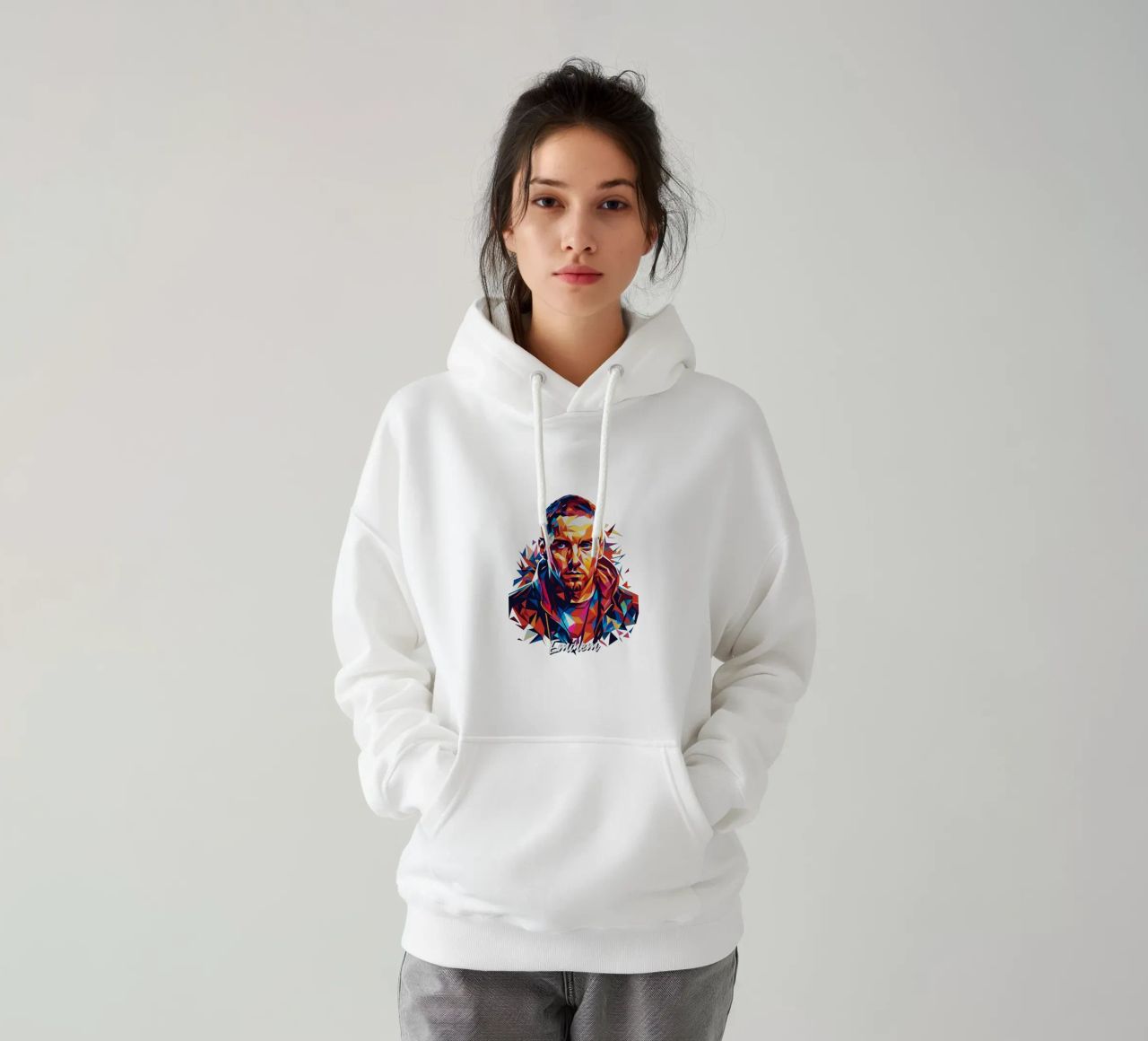 Eminem in Wpap Pop Art felpa con cappuccio da vectorartnesia