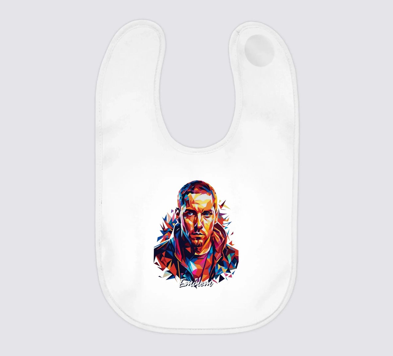 Eminem in Wpap Pop Art bavaglino da vectorartnesia
