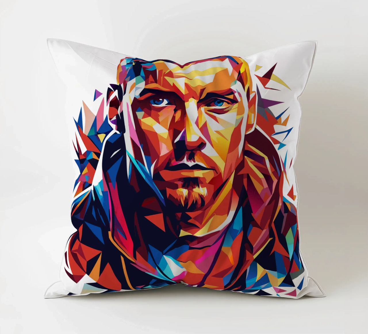 Eminem in Wpap Pop Art cuscino da vectorartnesia