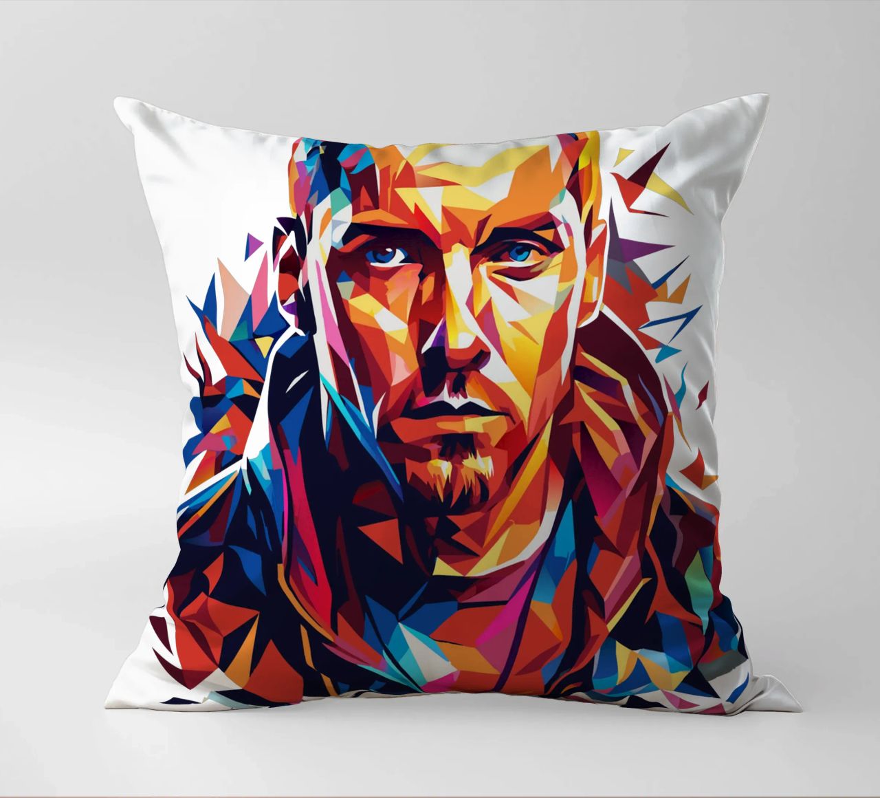 Eminem in Wpap Pop Art cuscino da vectorartnesia