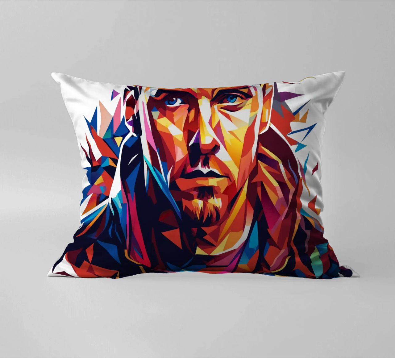 Eminem in Wpap Pop Art cuscino da vectorartnesia